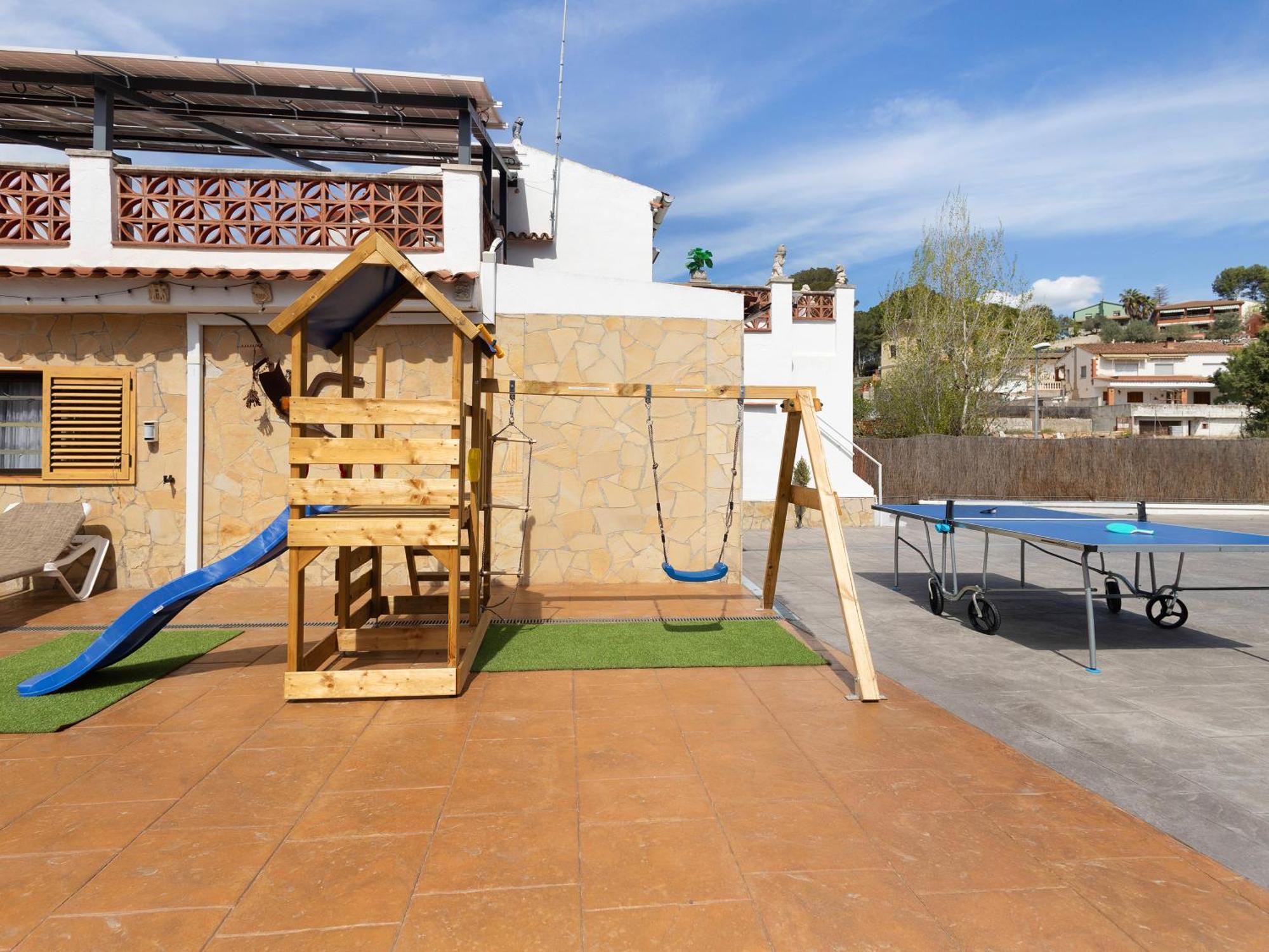 Cal Ramon Con Piscina Vila Rubí Exterior foto